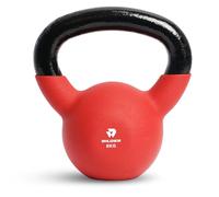 BILDER- Kettlebell 6kg con Impugnatura Ergonomica e Antiscivolo, Pesi in Ghisa con Rivestimento in Neoprene, Ideale per Esercizi e Allenamento Forza Cardio e Funzionale, Attrezzi Palestra Casa Fitness