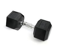 BILDER - Manubrio Palestra Singolo 15 Kg, Forma Esagonale e Impugnatura Antiscivolo, Pesi Palestra e per Allenamento a Casa per Miglioramento Forza e Resistenza, Manubri Resistenti e Salvaspazio