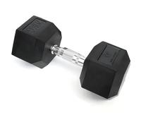 BILDER - Manubrio Palestra Singolo 20 Kg, Forma Esagonale e Impugnatura Antiscivolo, Pesi Palestra e per Allenamento a Casa per Miglioramento Forza e Resistenza, Manubri Resistenti e Salvaspazio