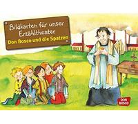 Bildkarten für unser Erzähltheater: Don Bosco und die Spatzen: Kamishibai-Bild