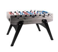 Offerta garlando g2000 rovere grigio calciobalilla aste rientranti piano gioco vetro + 50 palline + spray lubrificante aste biliardini in offerta in vendita su timesport24