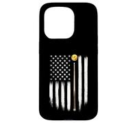 Biliardo Bandiera degli Stati Uniti - 8 Palline Biliardo Giocatore di biliardo Custodia per iPhone 15 Pro