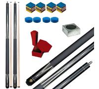 Biliardo coppia stecche Pool Cobra 202 smontabile 2pz accessori e ricambi