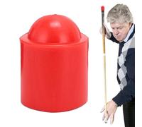 Biliardo Cue Coup Cap - Tappo per bastone da piscina, coperchio a coda, tampone elastico | Inserto a maniche con impugnatura morbida per principianti, tappo per albero di riferimento per i giocatori e