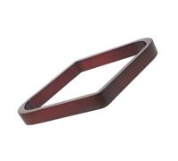 Biliardo da biliardo con supporto triangolare in legno, design elegante, installazione versatile, facile posizionamento, accessori for la casa Per Organizzare Le Palle Da Biliardo