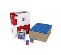 Biliardo gesso x stecca Tweeten Master blu confezione da 144 gessi .