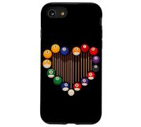 Biliardo Giocatore Biliardo Biliardo Biliardo Tavolo Sport Gioco Custodia per iPhone SE (2020) / 7 / 8