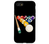 Biliardo Giocatore Biliardo Biliardo Biliardo Tavolo Sport Gioco Custodia per iPhone SE (2020) / 7 / 8