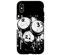 Biliardo Graffiti Sport al coperto Custodia per iPhone X/XS
