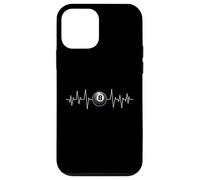 Biliardo Hearbeat Line - 8 palline biliardo gioco biliardo giocatore Custodia per iPhone 12 mini