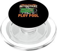 Biliardo Sì Ho un piano pensionistico Ho intenzione di giocare a biliardo PopSockets PopGrip per MagSafe