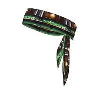 Biliardo Sport Cravatte Unisex Tie Tie Back Allenamento Fascia per capelli Fasce per il sudore per Tennis Ninja Running