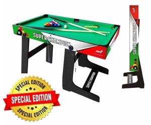 Biliardo SportOne Super Champion Italy Verticale Salvaspazio - Cm 122 X 61 X 76