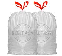Bilieasy 100 sacchetti per la spazzatura, 20-30 l, sacchetti della spazzatura, sacchetti della spazzatura, sacchetti della spazzatura (20-30 l, 100 pezzi)