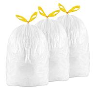 BILIEASY Sacchetti per la spazzatura da 10 l, 12 l, 15 l, con coulisse, grandi, resistenti, non profumati, universali (10-15 L (75 pezzi)