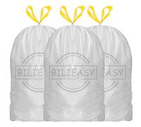 Bilieasy - Sacchetti per la spazzatura da 50 l, 64 x 71 cm, per ufficio, cucina, camera da letto