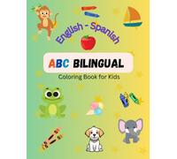 Bilingual ABC Coloring book- English - Spanish