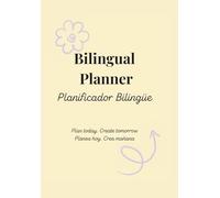 Bilingual Planner 2025 2026 - English & Spanish Undated Organizer for Daily, Weekly, Monthly Goals: Includes Habit Tracker, Budget Pages, and Goal ... or Write-In Format - Planificador Bilingüe