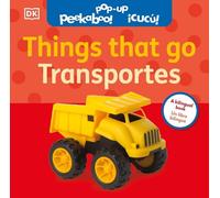 Bilingual Pop-Up Peekaboo Things That Go / Los transportes (Libro di cartone)