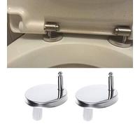 BIlinl 2Pcs Top Fix WC Sedili WC Raccordi per Cerniere Vite a Cerniera per Coperchio a sgancio rapido