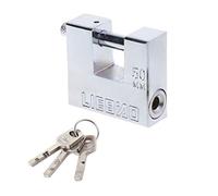 BIlinl Lucchetto di Sicurezza antifurto in Acciaio Inossidabile Lucchetto a Forma di Lucchetto Rettangolare con Apertura Incrociata