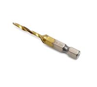 BIlinli 1PC Stelo Esagonale M3-M10 Titanio Placcato in Titanio HSS Vite a Mano Filettatura Metrica Punte Punte Rubinetti compositi Vite a Mano Filettatura M3