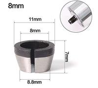 BIlinli 6mm 6.35mm 8mm Adattatore per mandrino a pinza per incisione con taglierina per router di precisione ad alta precisione