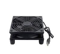 BIlinli 9 cm / 12 cm Ventola di Raffreddamento DC 5V Alimentazione USB Ventola silenziosa per Router TV Set-Top Box Radiatore Radiatore Parti di Riparazione Fai da Te