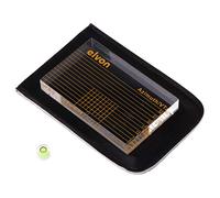 BIlinli Azimuth Ruler LP Giradischi in Vinile Misura Phono Braccio VTA/Cartuccia Azimuth Righello con Borsa Righello Orizzontale Strumento goniometro