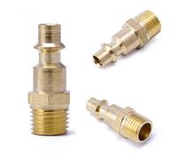BIlinli Connettore per raccordi per compressori di Tubi Flessibili Aria compressa da 1/4 "NPT Quick Air