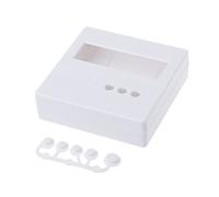 BIlinli Custodia Protettiva per Box in plastica 86 per Tester LCD DIY Tester LCD1602 con Pulsante