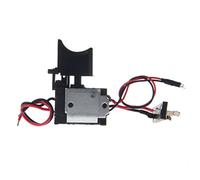 BIlinli Interruttore Elettrico grilletto Interruttore a Pulsante per la Regolazione della velocità del Trapano Elettrico DC 7.2-24V