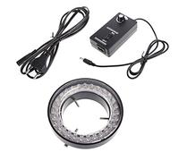 BIlinli Lampada con Illuminazione ad Anello Regolabile a 56 LED per microscopio Stereo Zoom