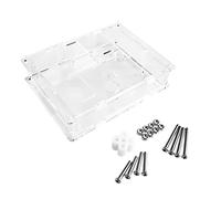 BIlinli Scatola acrilica trasparente Custodia Shell per LCR-T4 Tensione transistor ESR Capacità