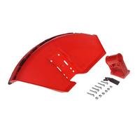 BIlinli Scudo di Protezione per Trinciaerba 26mm, Protezione Lama con Lama, Rosso