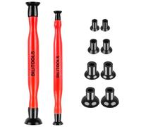 BILITOOLS Set per valvole con 8 ventose in 4 misure, per auto e motore | Strumento abrasivo per valvola, può essere utilizzato in combinazione con pasta abrasiva per valvole, ventose (1,6 cm, 2 cm