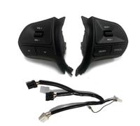 BILKAR Compatibile con Kia per K2 per Rio 2011 2012 2013 2014 2015 2016 96700-4Y000 Volante Interruttore di Controllo della velocità Tasto Audio del Telefono Multimediale Ricambi Auto