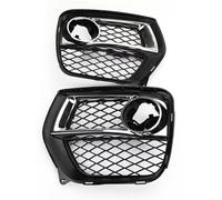 BILKAR Compatibile con per X6 E71 2012 2013 2014 51117312605 2 Pezzi Sinistra E Destra Paraurti Anteriore Inferiore Auto Fendinebbia Luce Griglia Parti di Rivestimento Cofortura Fendinebbia