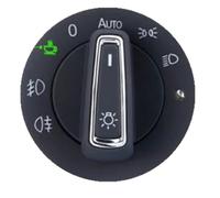 BILKAR Interruttori Pulsante Auto Compatibile con per Touareg 7L MK1 2003 2004 2005 2006 2007 2008 2009 2010 Faro Interruttore Automatico Accessori Controllo della Luce