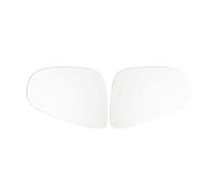 BILKAR Specchio Laterale Vetro Compatibile con Touran 2011 2012 2013 2014 Accessori Auto Lente Specchietto Retrovisore Laterale per Specchietti Retrovisori in Vetro con Riscaldamento(A Pair)
