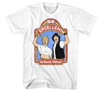 Bill And Ted - Eccellente Libro di Racconti - Manica Corta - Adulti - T-Shirt