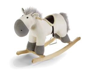 Bill Cavallino Bianco a Dondolo - Plush-Company