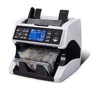 Bill Counter Machine, doppia macchina for contati verticali totali multi-valuta Cis Riconoscimento dell'immagine Dollaro statunitense Macchina for contati in valuta estera multinazionale euro