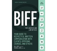 Bill Eddy Rehana Jamal BIFF for Lawyers and Law Offices (Tascabile)