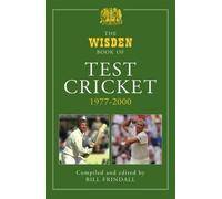 Bill Frindall The Wisden Book of Test Cricket, 1977-2000 (Copertina rigida)