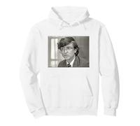 Bill Gates Pioniere Dell'informatica Moderna 1987 di Dick Barnatt Felpa con Cappuccio