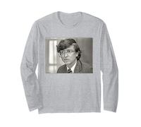 Bill Gates Pioniere Dell'informatica Moderna 1987 di Dick Barnatt Maglia a Manica