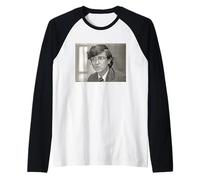 Bill Gates Pioniere Dell'informatica Moderna 1987 di Dick Barnatt Maglia con Maniche Raglan