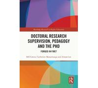 Bill Green Catherine Mana Doctoral Research Supervision, Ped (Copertina rigida)