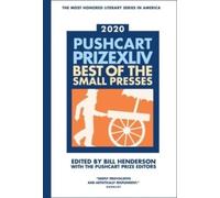 Bill Henderson The Pushcart Prize XLlV (Copertina rigida)